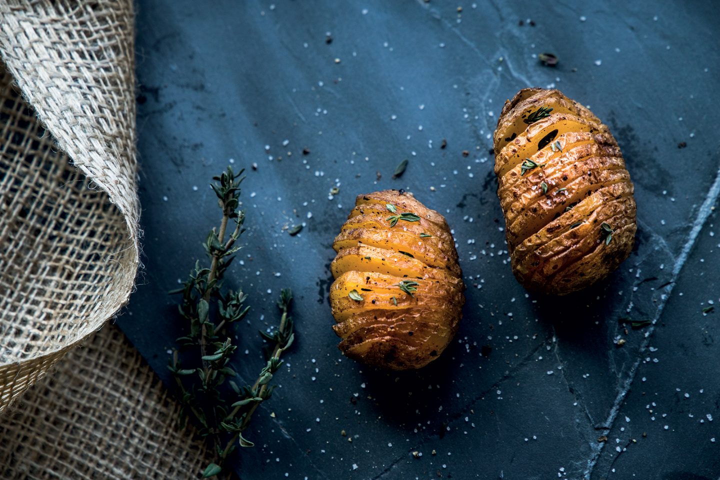 De Hasselback is een unieke aardappelsoort geteeld en bereid door Quik's