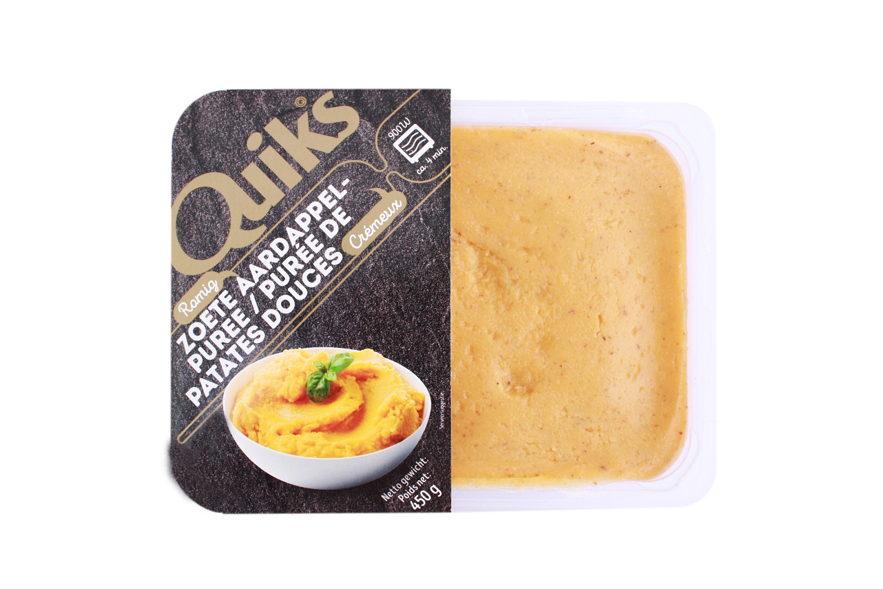 zoete aardappelpuree